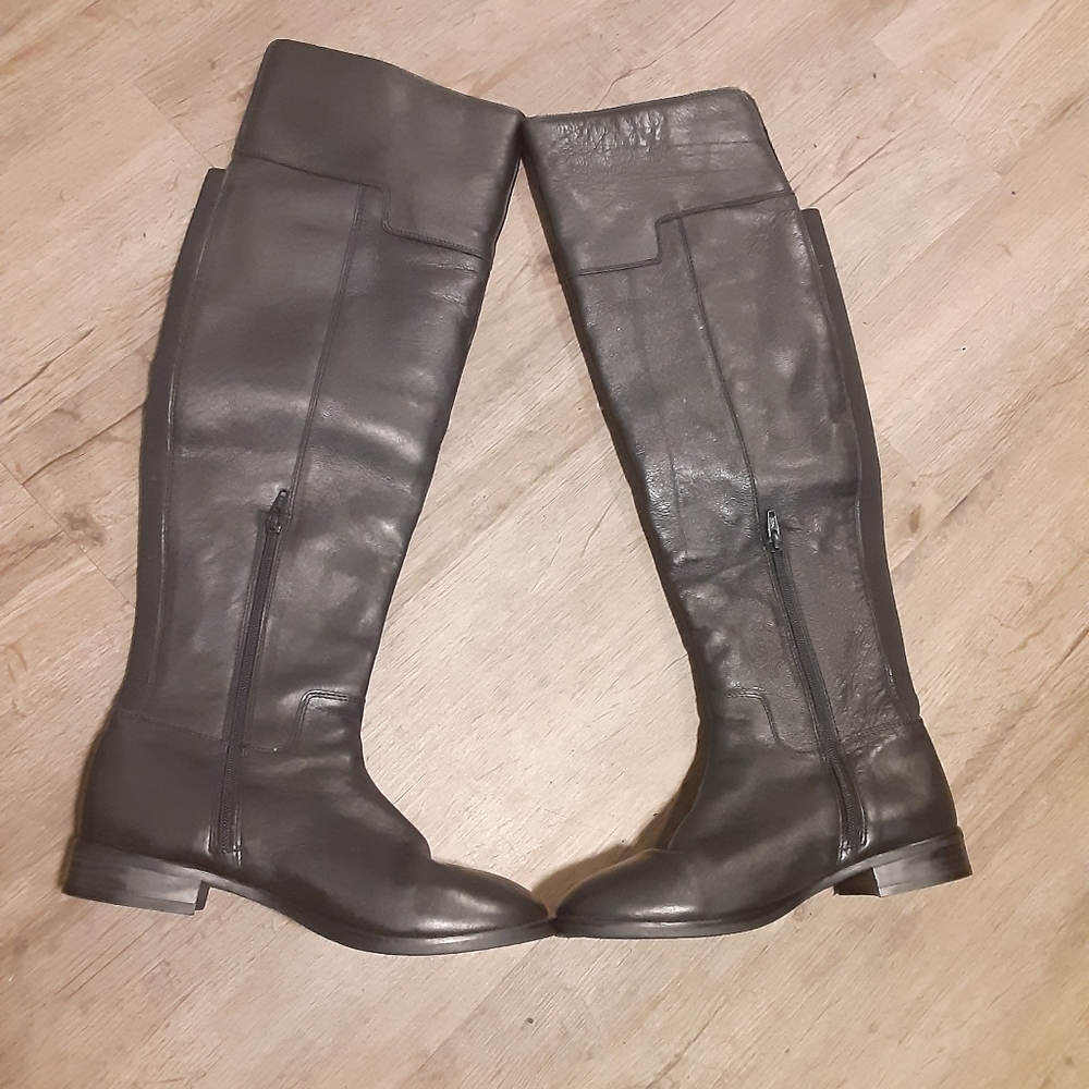 Aldo Womens 22 Inch Over The Knee Leather Boots